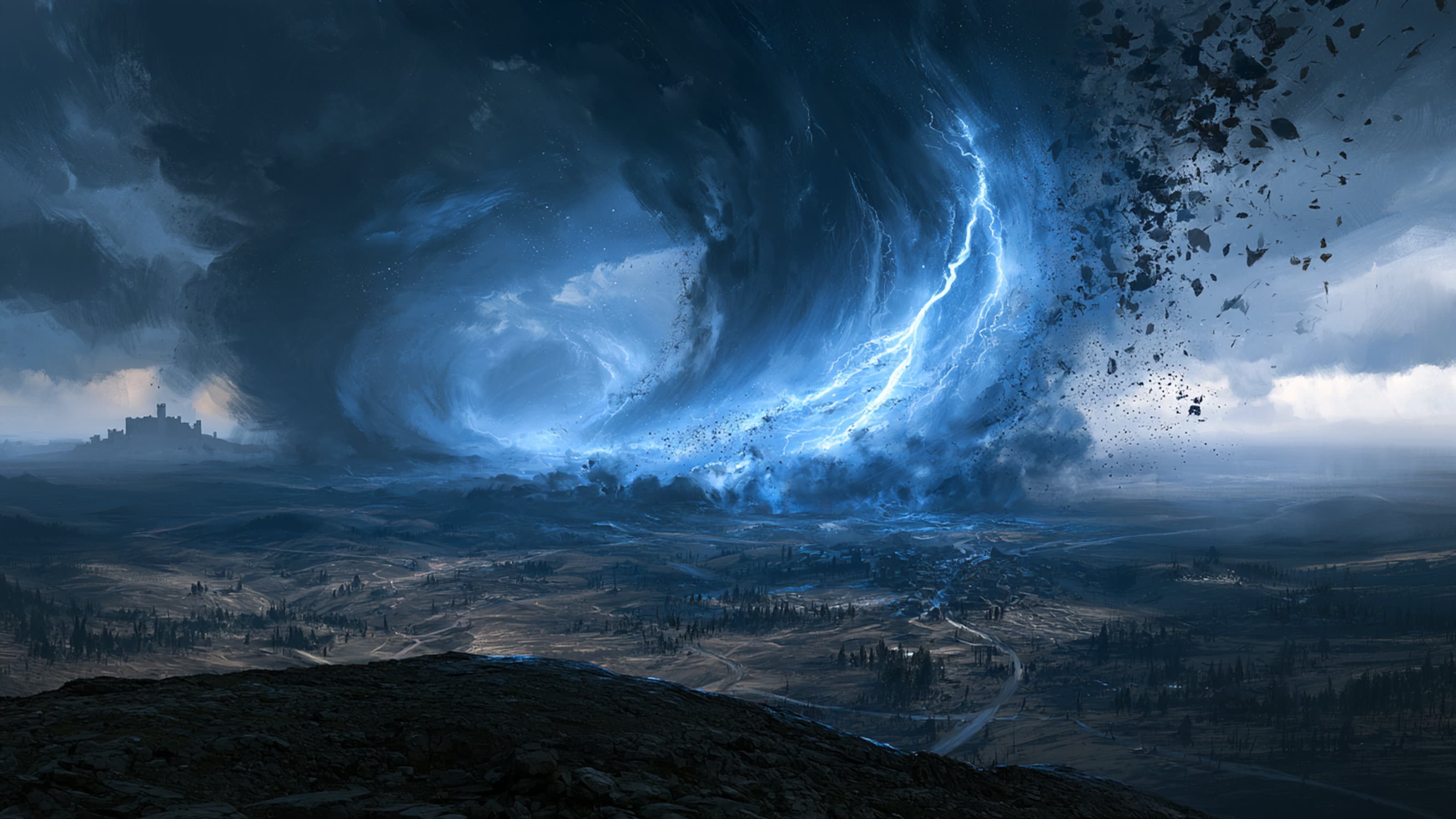 An Echo Storm rampaging through the land.